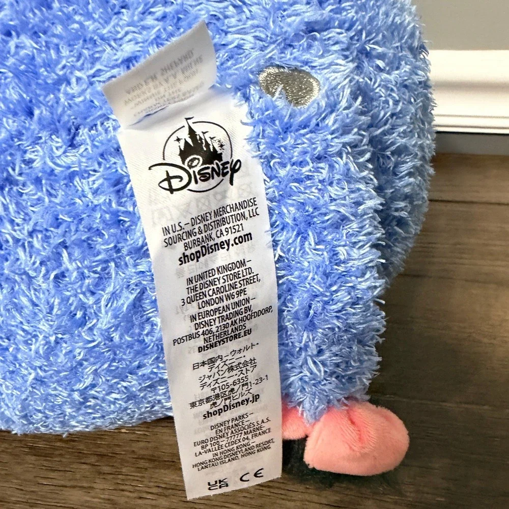 Disney Eeyore Plush Winnie the Pooh Blue Sherpa Textured‎ Stuffed Animal 12